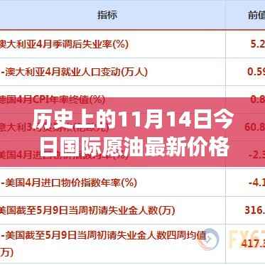 历史上的11月14日国际原油市场最新价格动态及分析