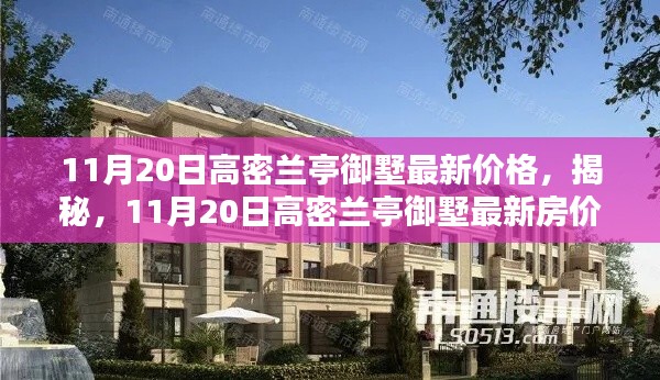 揭秘,11月20日高密兰亭御墅最新房价动态更新