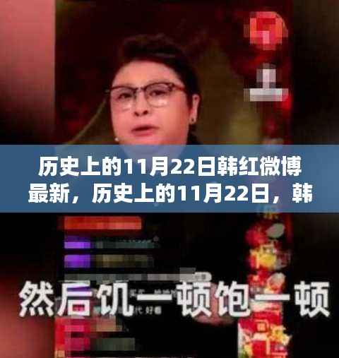 历史上的11月22日韩红微博最新,历史上的11月22日,韩红微博的最新动态概览