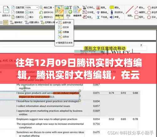 腾讯实时文档编辑重塑云端办公体验,里程碑事件回顾