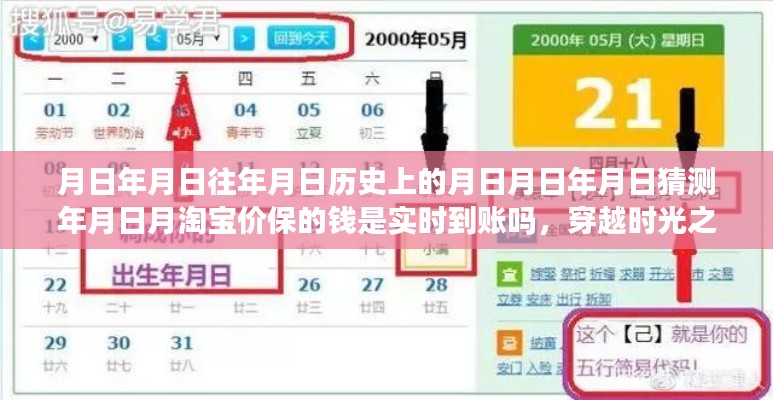 淘宝价保背后的秘密,时光穿越探寻美景,实时到账的秘密与心灵之旅