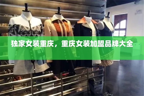 独家女装重庆,重庆女装加盟品牌大全