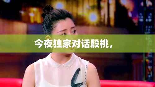 今夜独家对话殷桃,