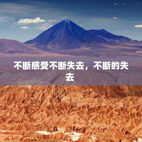 不断感受不断失去,不断的失去