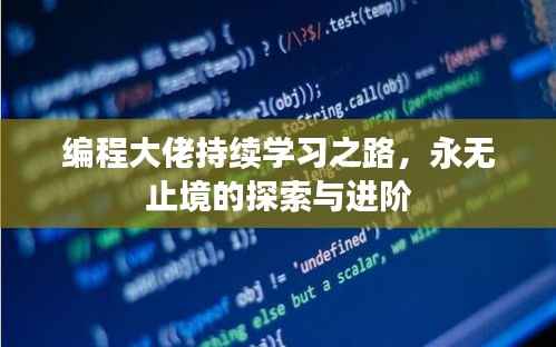 编程大佬持续学习之路,永无止境的探索与进阶