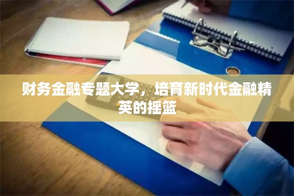 财务金融专题大学,培育新时代金融精英的摇篮