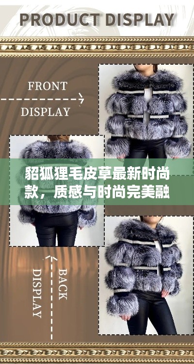 貂狐狸毛皮草最新时尚款，质感与时尚完美融合